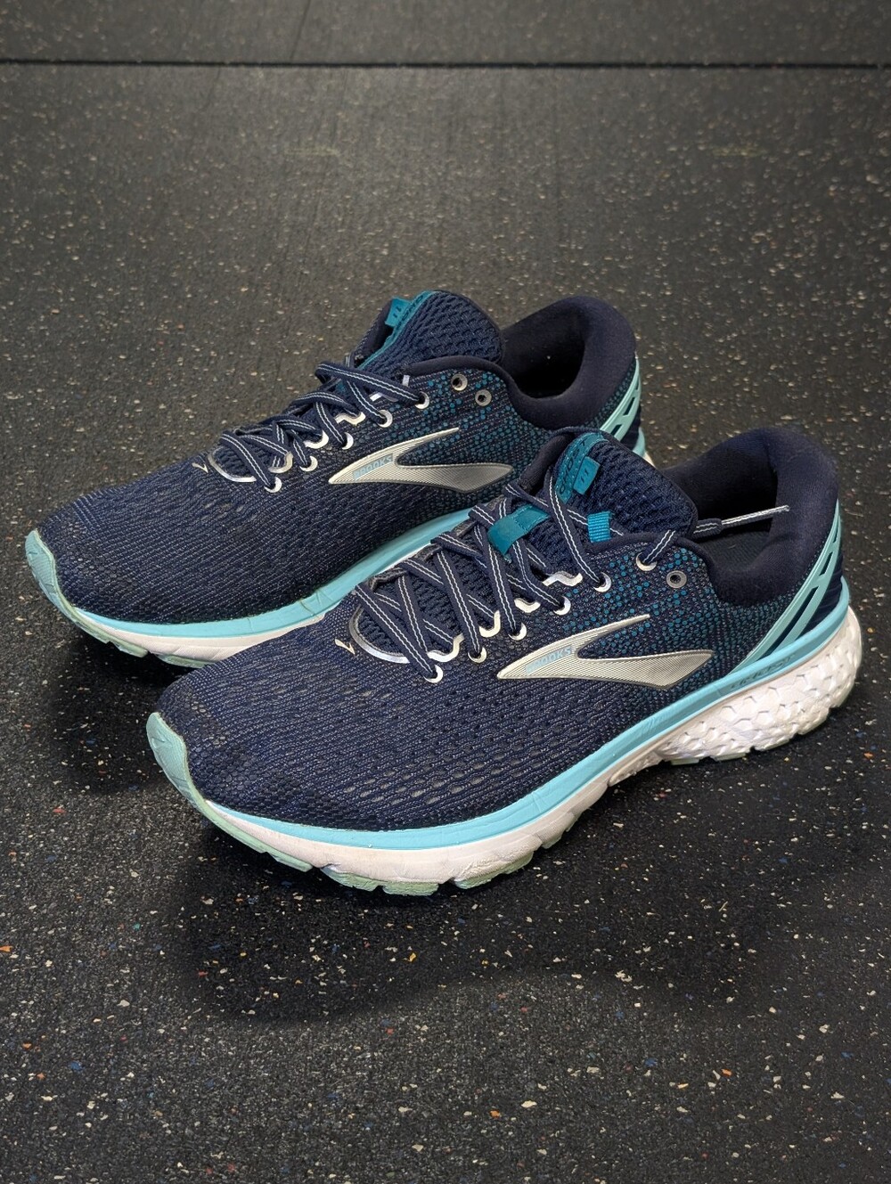 Brooks Ghost 11 Running Shoe Blue Women’s 10.5 Wide